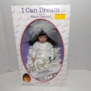 1993 Marie Osmond I Can Dream Boxed Vinyl Doll Vanessa …. Bride